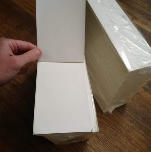 4x6 fanfold direct thermal labels for zebra thermal printing - Picture 2 of 3